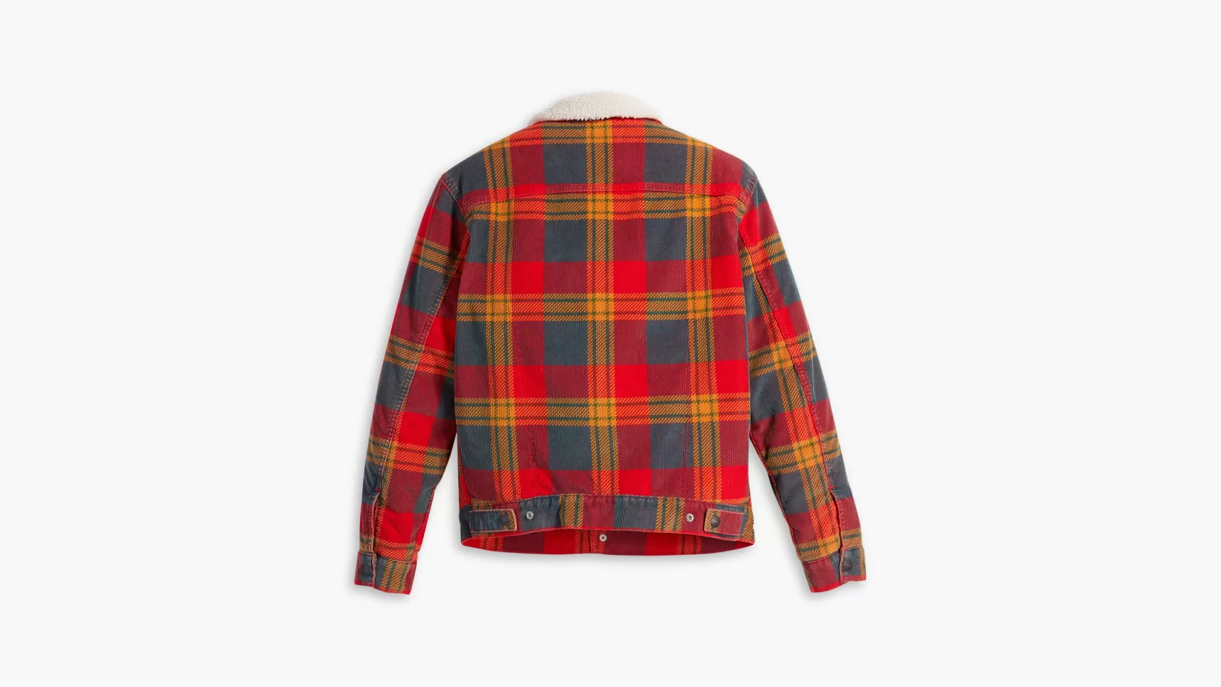 Best Sale Plaid Type Iii Sherpa Trucker Jack Heren Spijkerjassen & Sherpas