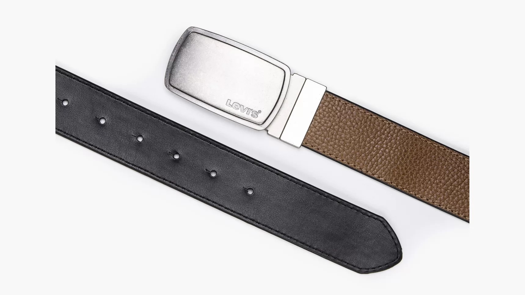 Clearance Plaque Reversible Belt Heren Tassen & Accessoires