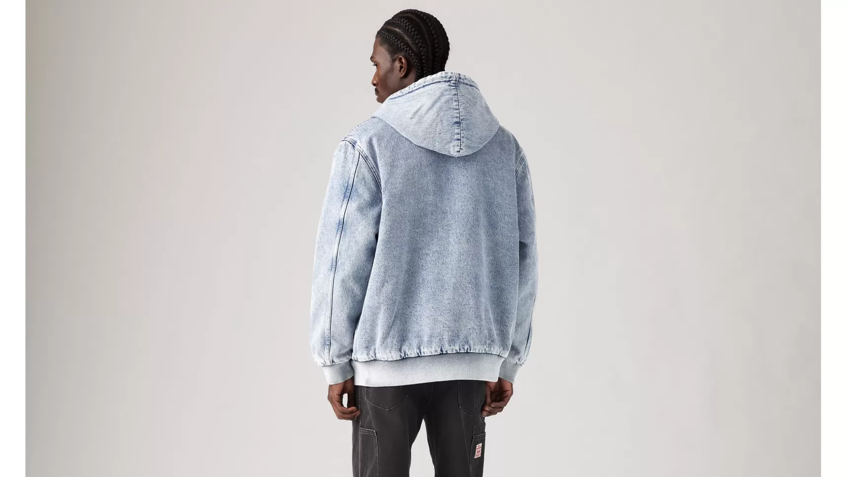 Online Potrero Denim Hoodie Heren Jassen