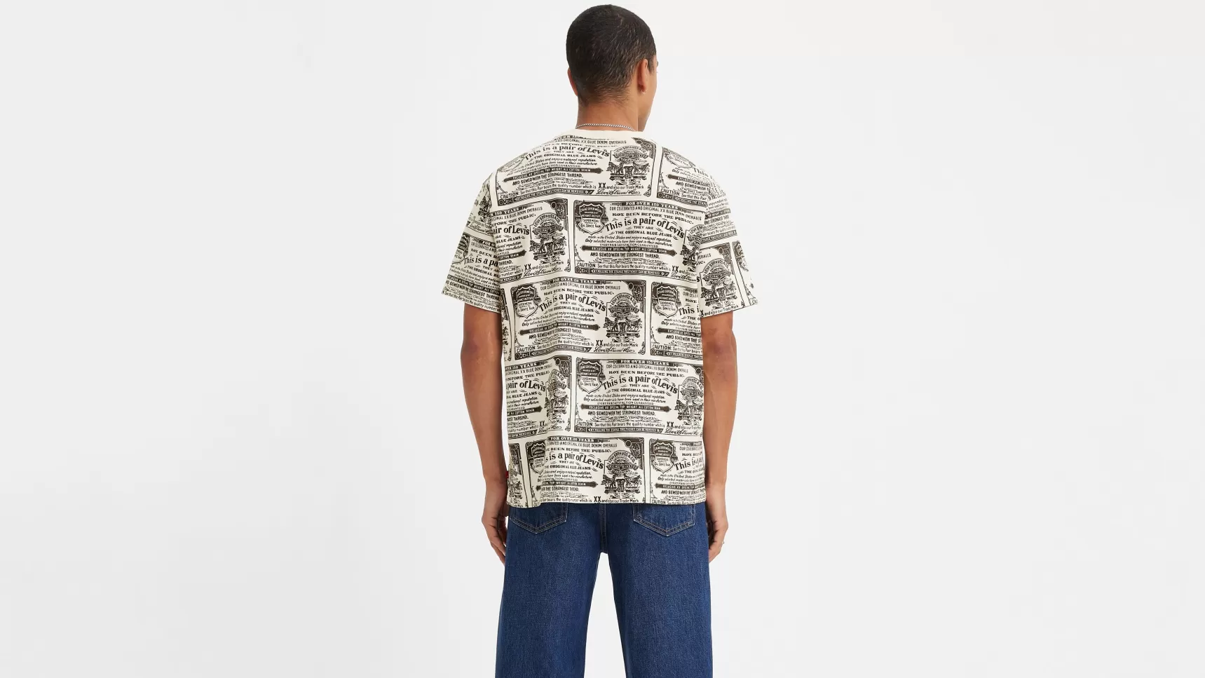 Online Red Tab™ Vintage T-Shirt Heren T-Shirts