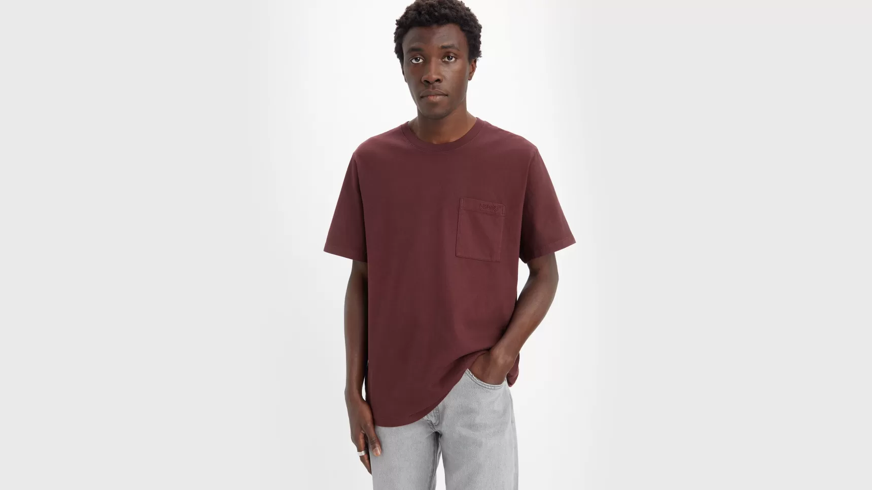 Best Relaxed Fit T-Shirt Met Zak Heren T-Shirts