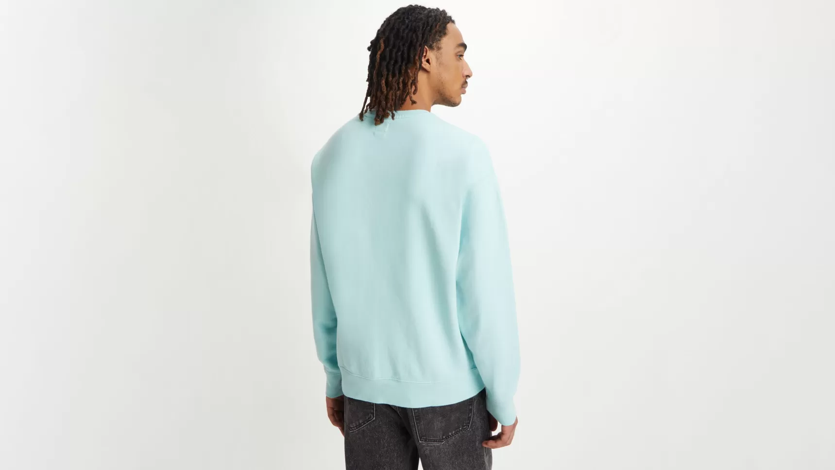 Store Relaxed Grafische Sweater Met Ronde Hals Heren Truien & Sweaters