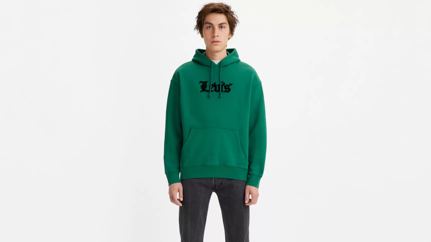 Discount Relaxed Graphic Hoodie (Big & Tall) Heren Truien & Sweaters