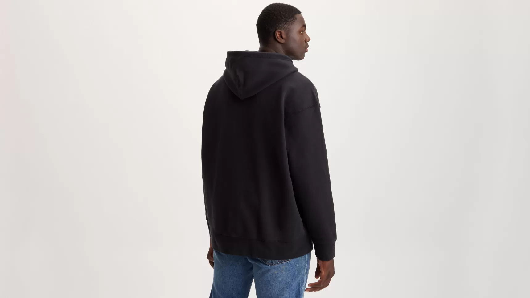 Cheap Relaxed Graphic Hoodie (Big & Tall) Heren Truien & Sweaters