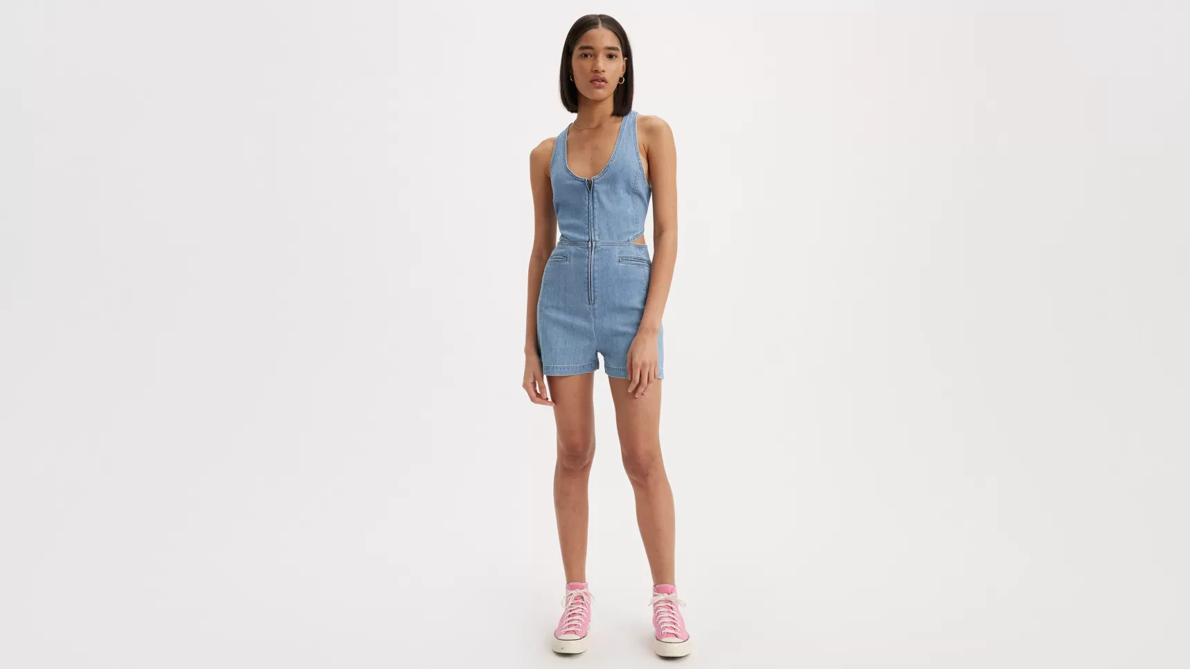 Sale Rydon Cutout Playsuit Dames Shorts & Rokken