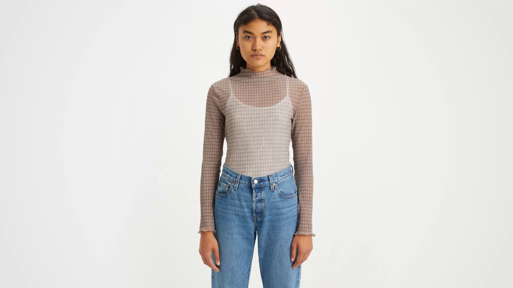 Cheap Second Skin Top Met Slarand Dames Tops & T-Shirts