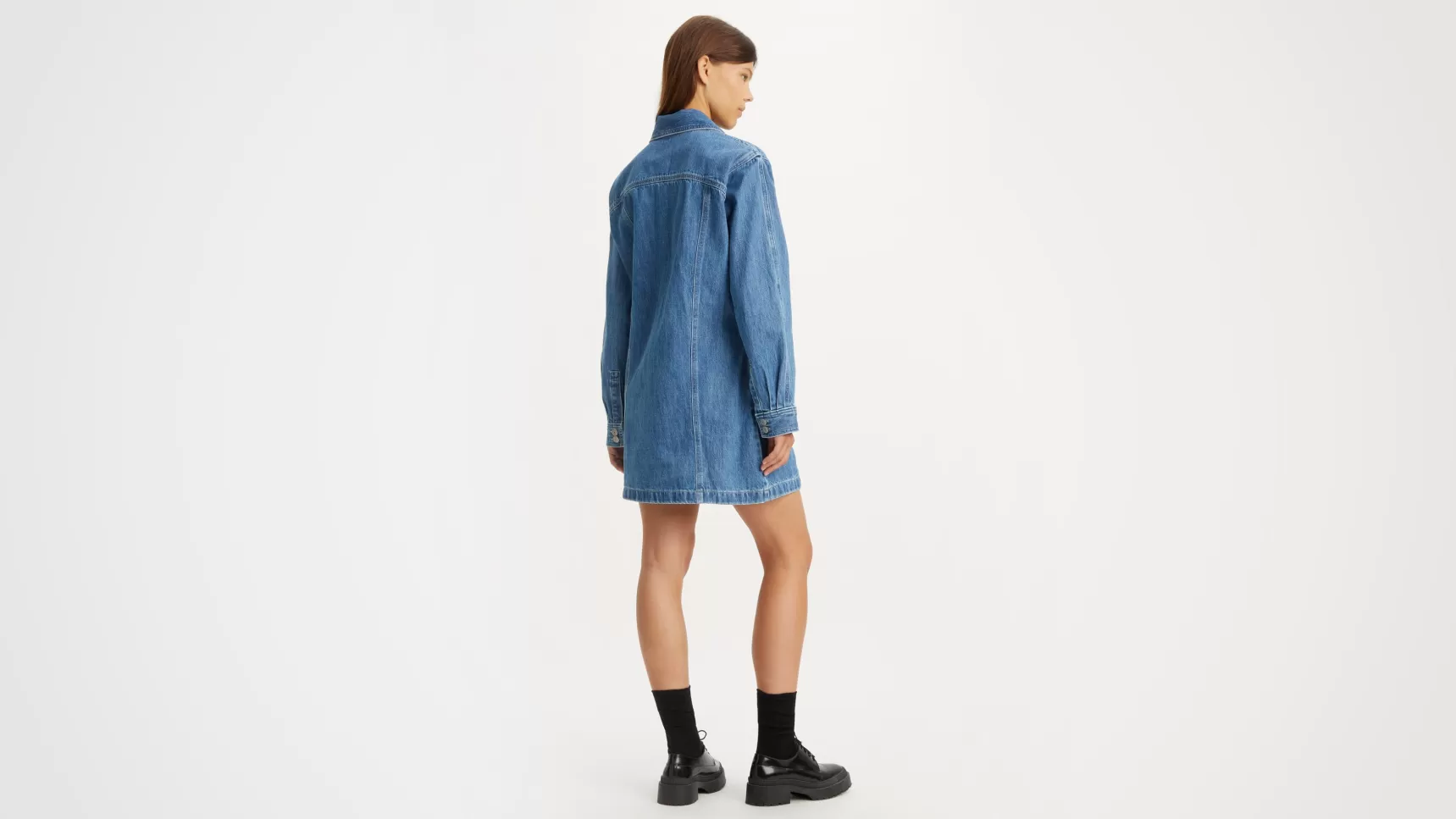 Online Shay Denim Jurk Dames Jurken & Tuinbroeken