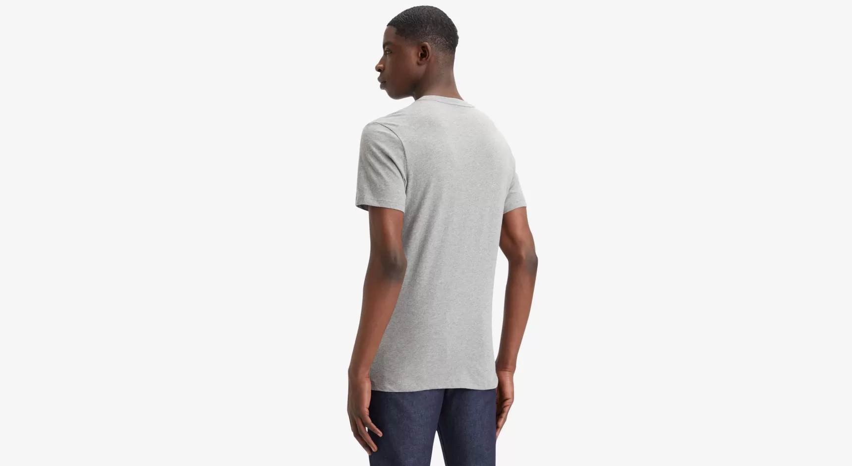 Outlet Slim Fit T-Shirt Ronde Hals – Set Van 2 Heren T-Shirts