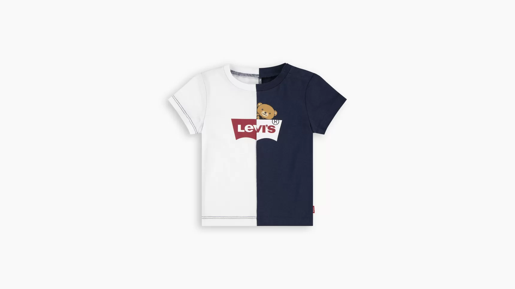 Outlet Spliced Graphic T-Shirt Voor Baby'S Kinderen Baby