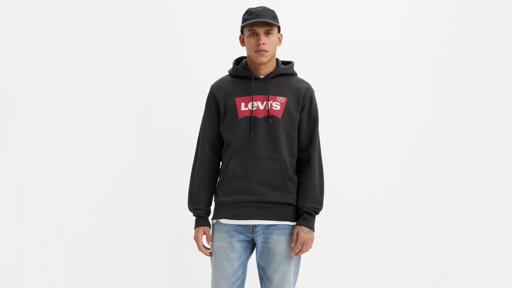 Online Standard Graphic Hoodie Heren Truien & Sweaters