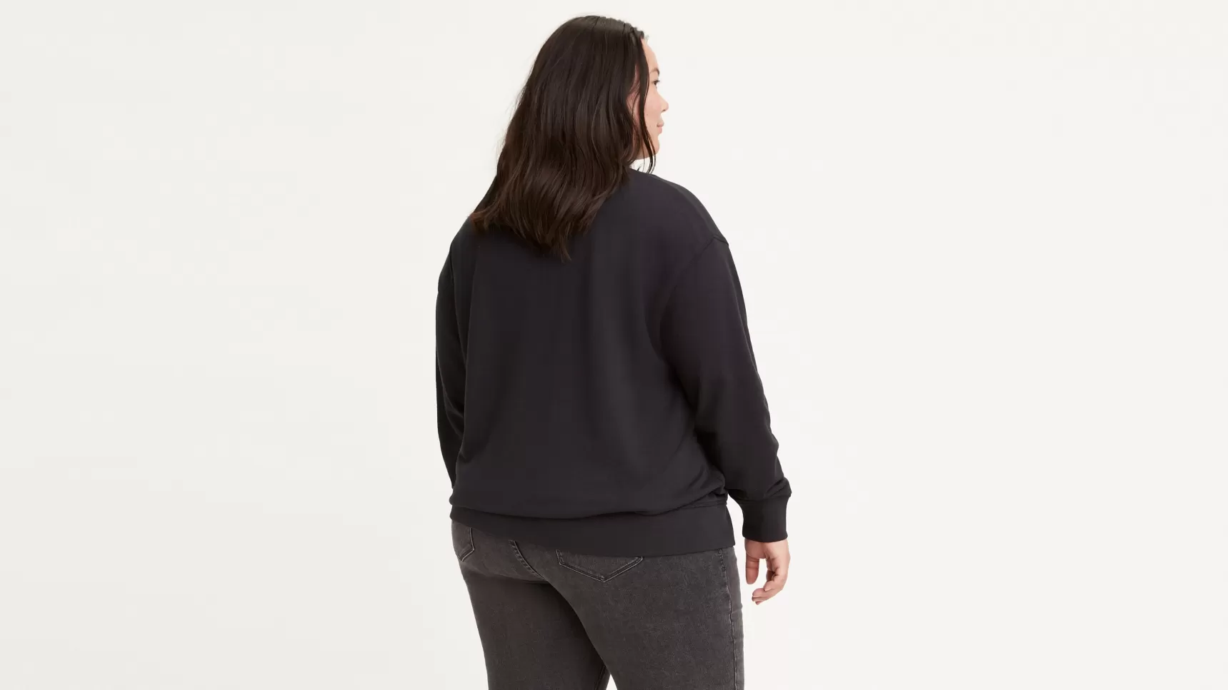 Store Standard Graphic Sweatshirt Met Ronde Hals (Plus Size) Dames Plus Size