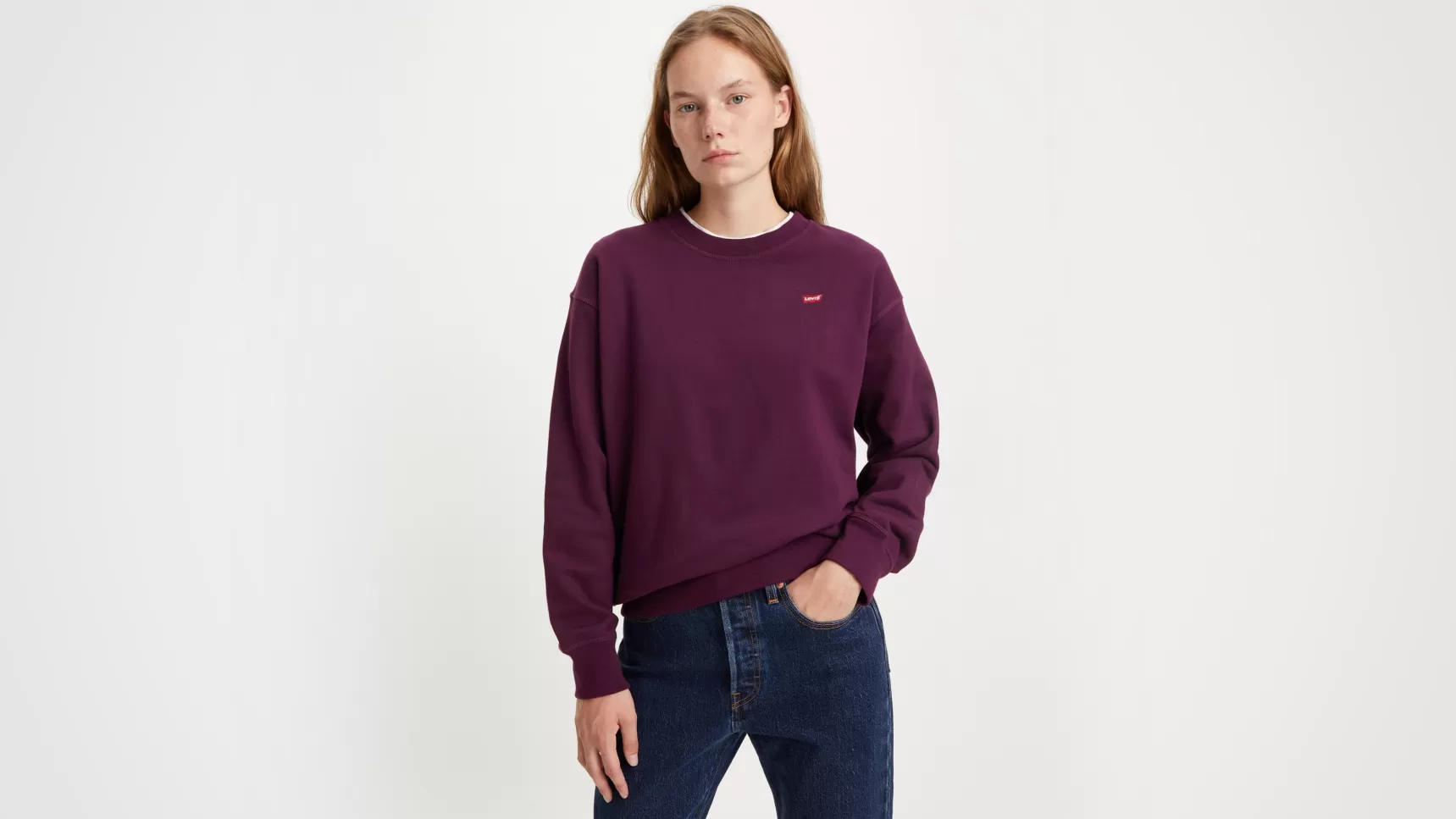 Best Standard Sweatshirt Met Ronde Hals Dames Truien & Sweaters