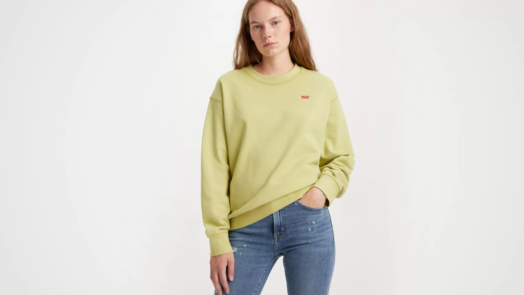 Sale Standard Sweatshirt Met Ronde Hals Dames Truien & Sweaters