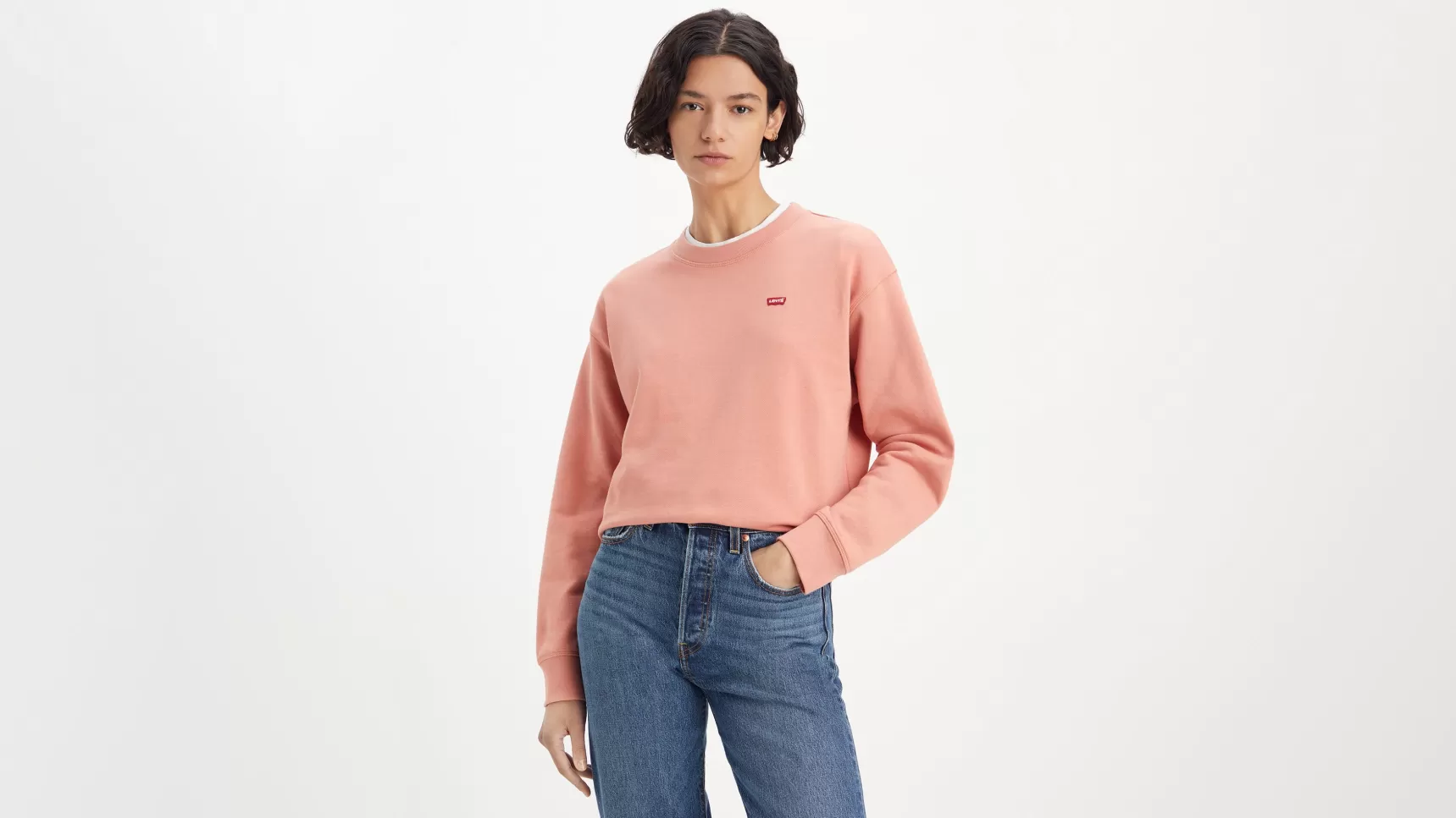 Store Standard Sweatshirt Met Ronde Hals Dames Truien & Sweaters