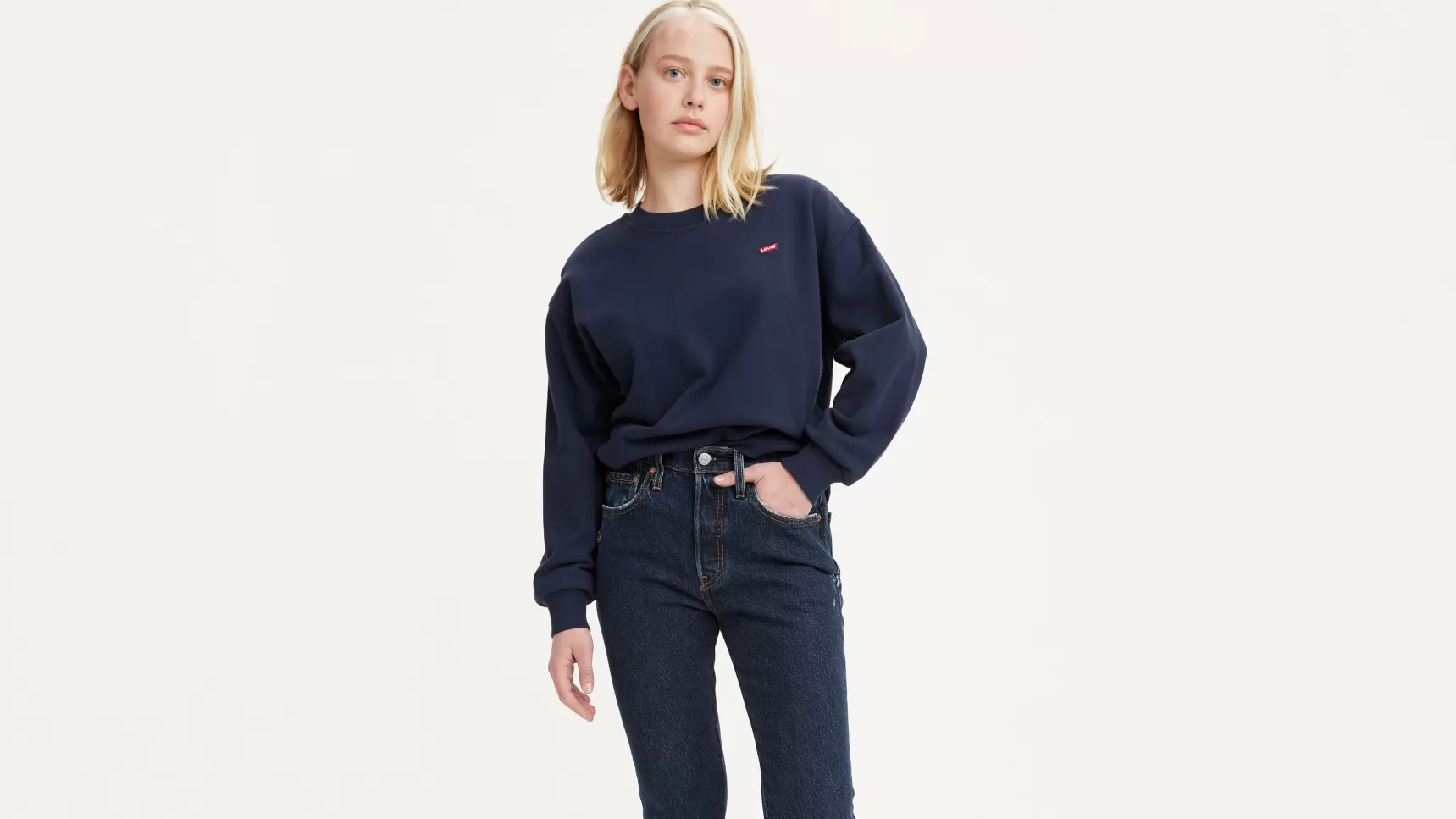 Cheap Standard Sweatshirt Ronde Hals Dames Truien & Sweaters