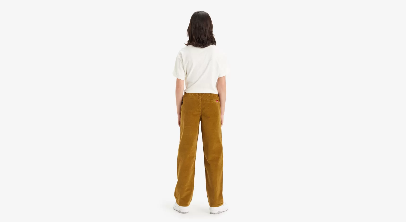 New Stay Loose Tapered Corduroy Broek Voor Tieners Kinderen Tiener