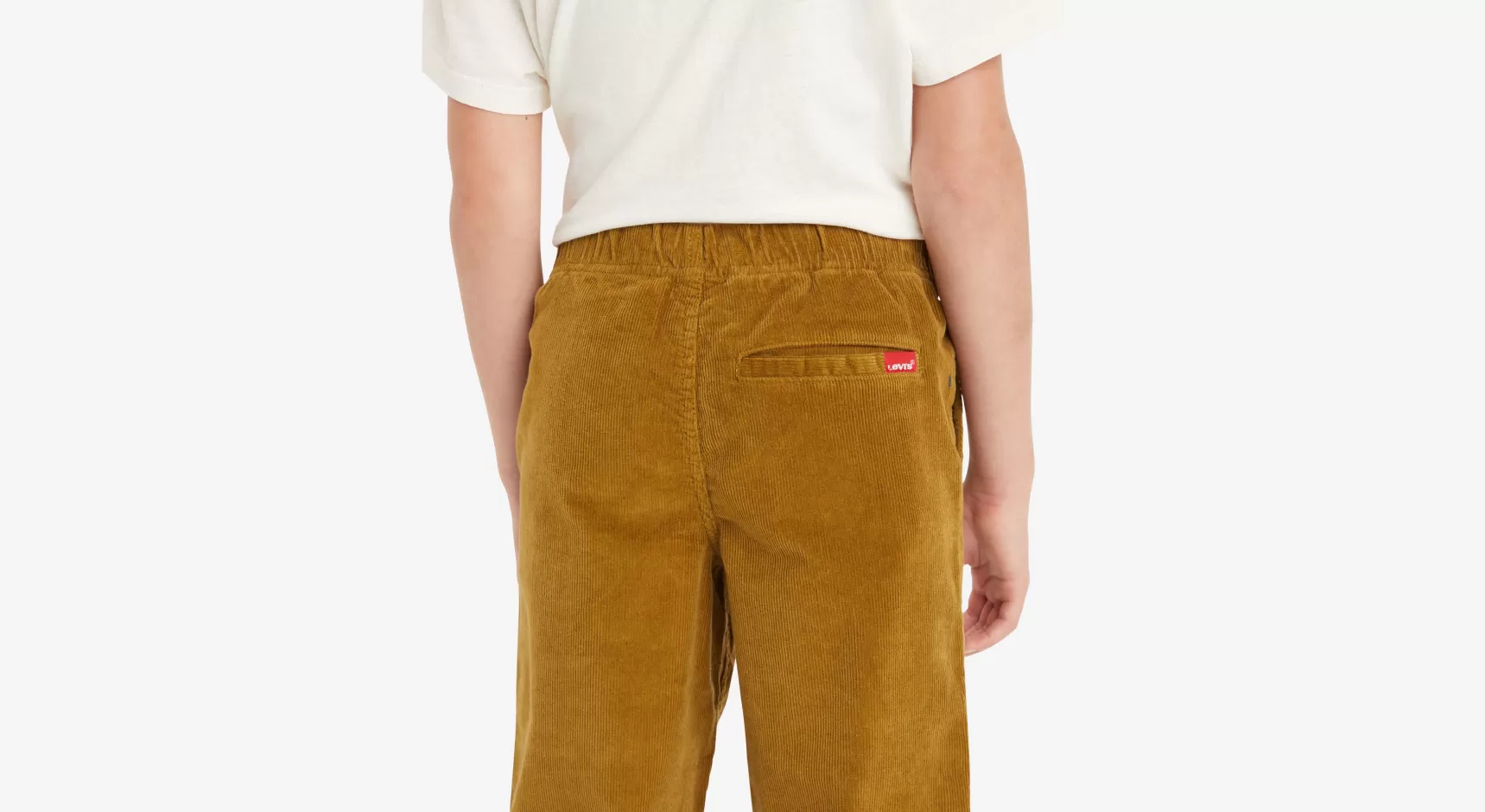 New Stay Loose Tapered Corduroy Broek Voor Tieners Kinderen Tiener