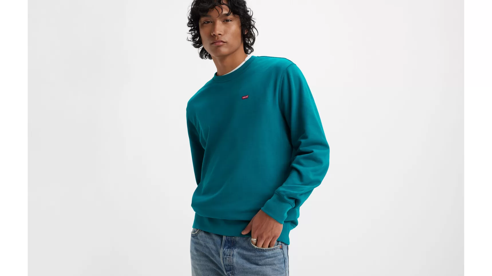 Best The Original Housemark Sweatshirt Met Ronde Hals Heren Truien & Sweaters