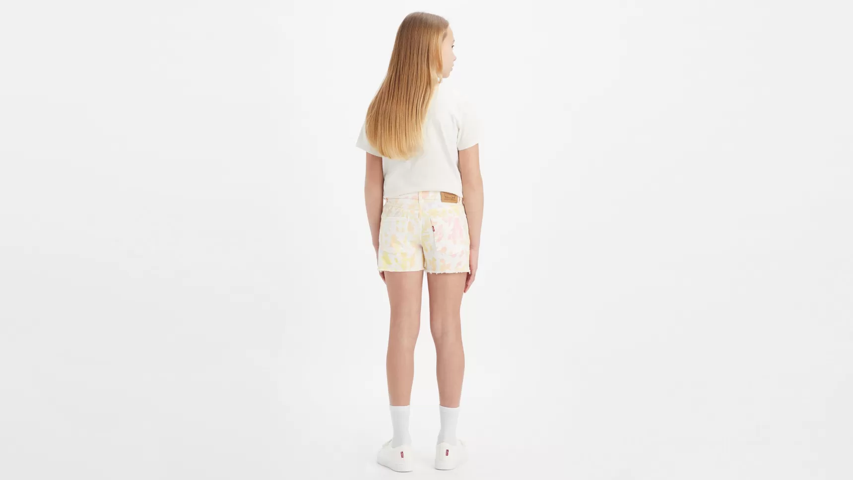 Fashion Tie-Dye Girlfriend Short Kinderen Tiener