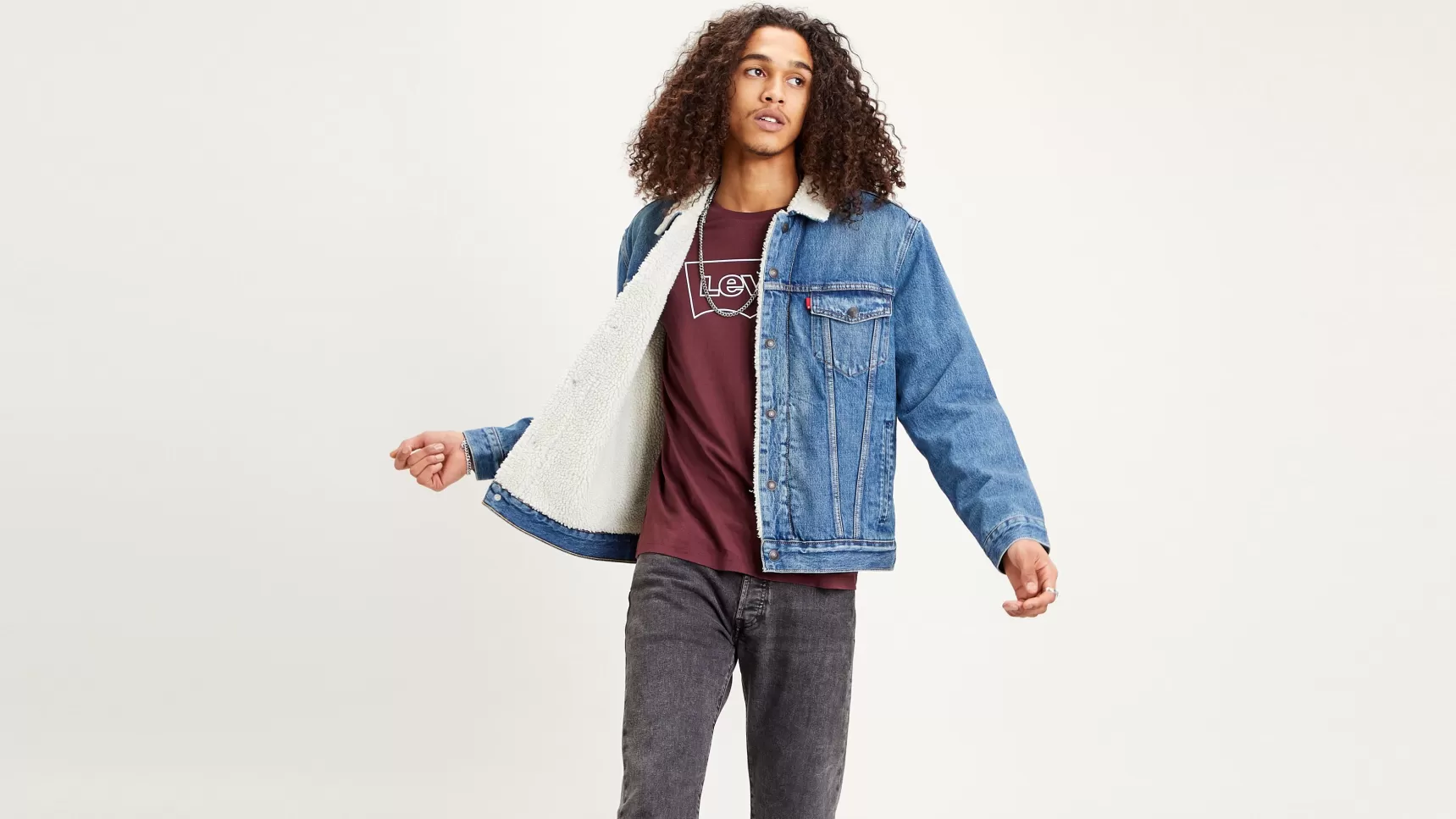Outlet Type Iii Sherpa Truckerjack Heren Spijkerjassen & Sherpas