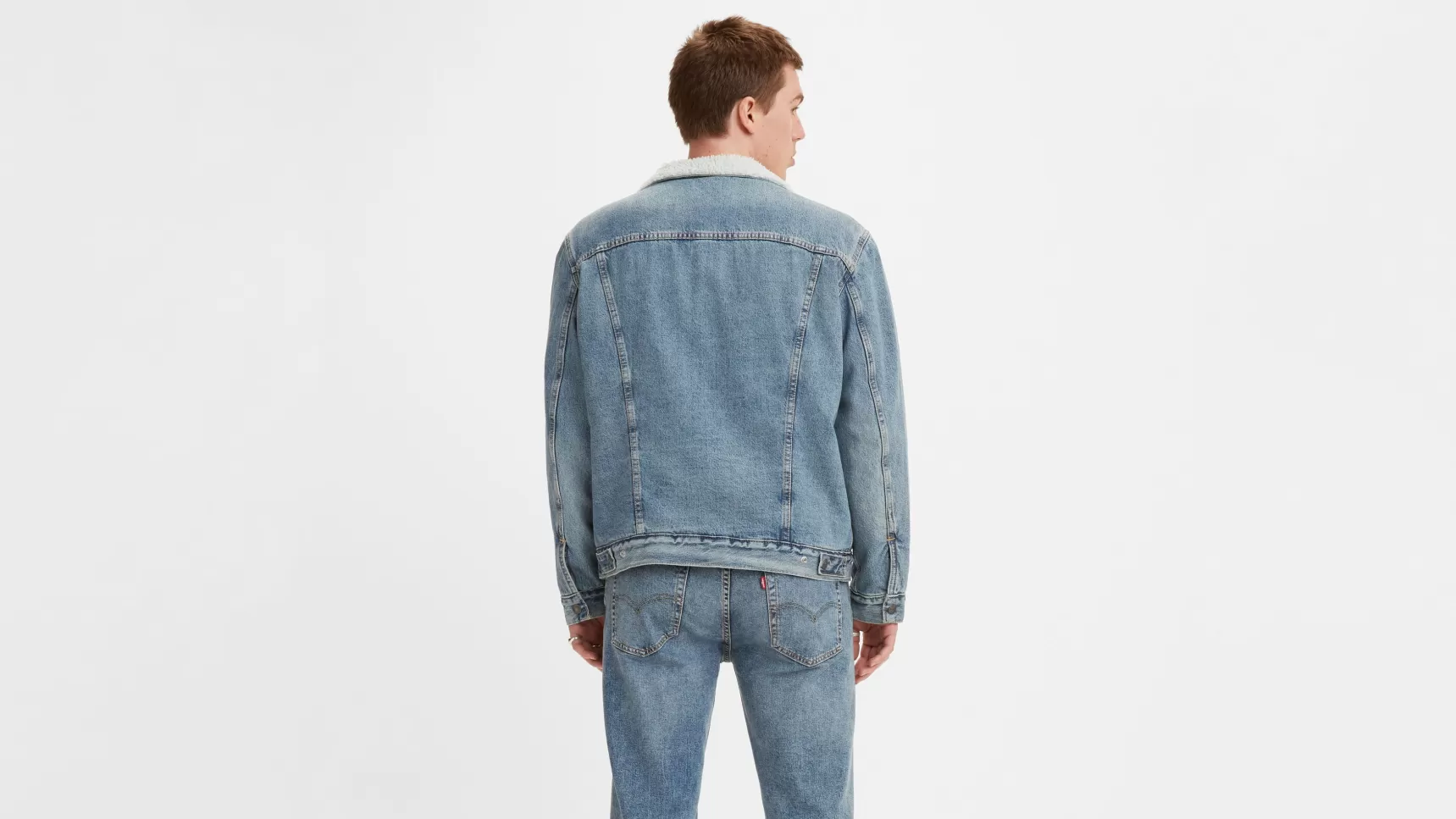 Sale Type Iii Sherpa Truckerjack Heren Spijkerjassen & Sherpas