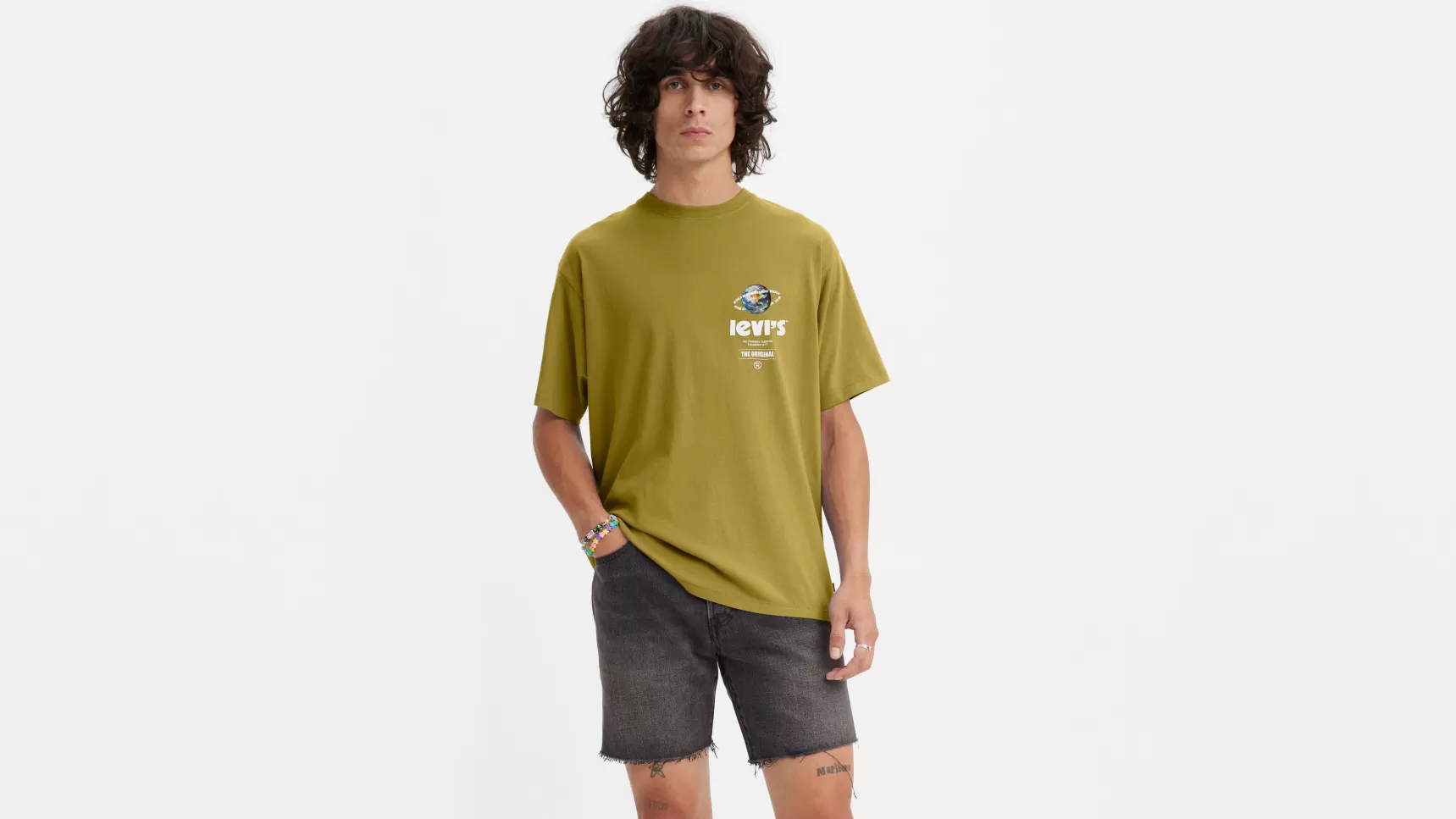 Cheap Vintage Fit Graphic T-Shirt Heren T-Shirts