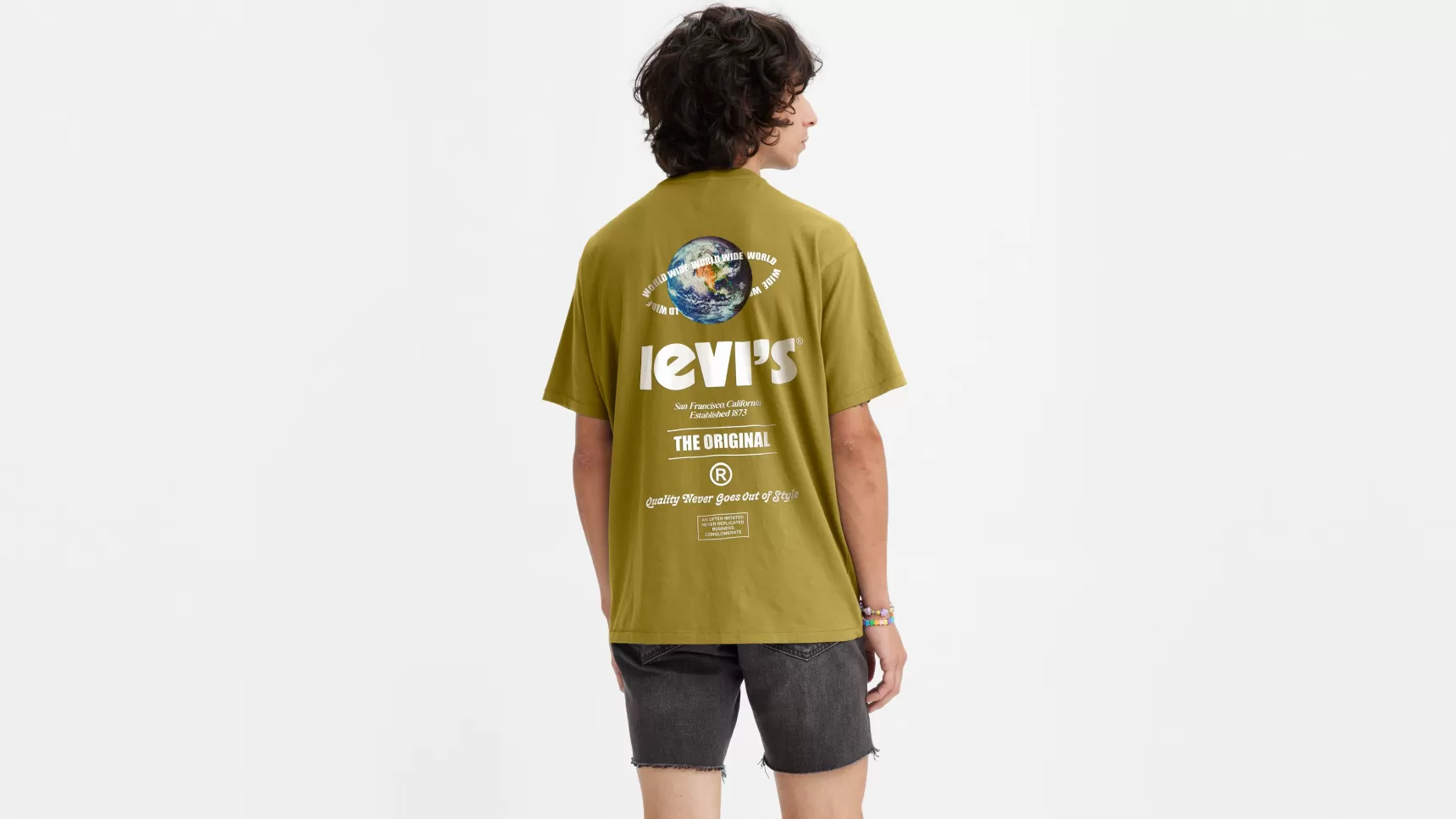 Cheap Vintage Fit Graphic T-Shirt Heren T-Shirts